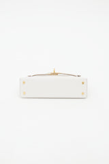 Hermes Gris Pale Epsom Mini Kelly Bag