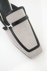 Hermès Canvas Groupie Mule