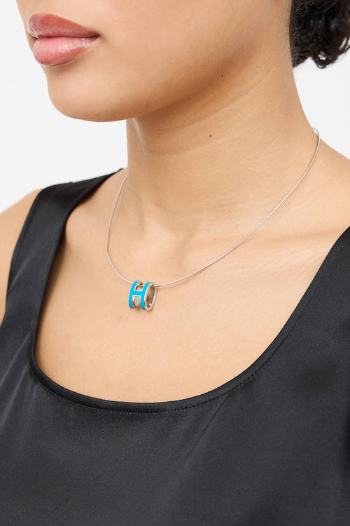 Hermès Pop H Enamel Necklace