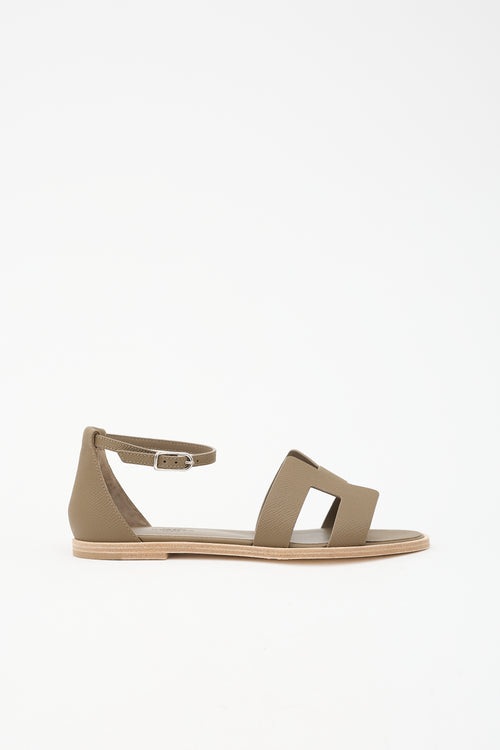 Hermes Epsom Santorini Sandal