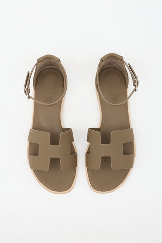 Hermes Epsom Santorini Sandal