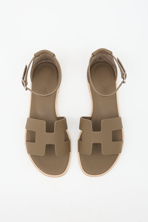 Hermes Epsom Santorini Sandal