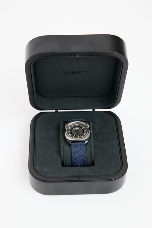 Hermès H08 Bleu Marine watch