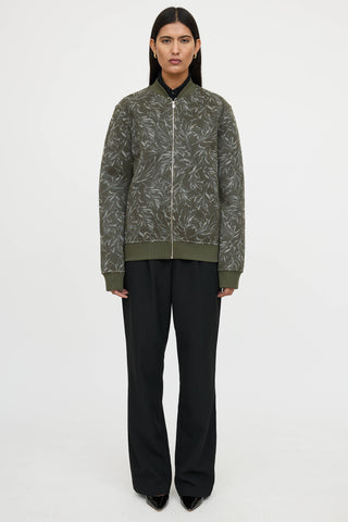 Hermès Jacquard Bomber Jacket