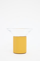 Hermès Jaune Ambre Delta Vase