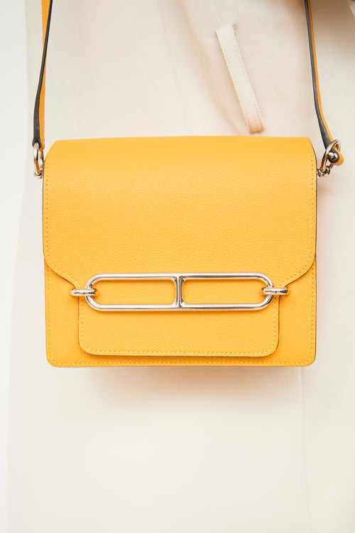 Hermès Jaune D'Or Mini Roulis  Bag
