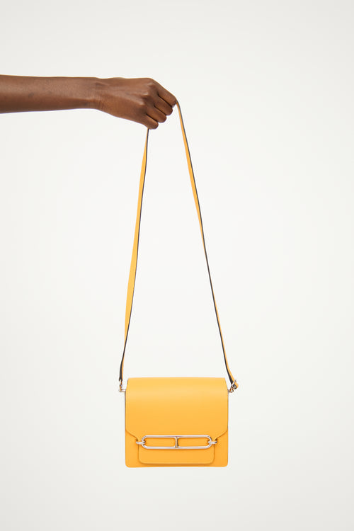 Hermès Jaune D'Or Mini Roulis  Bag