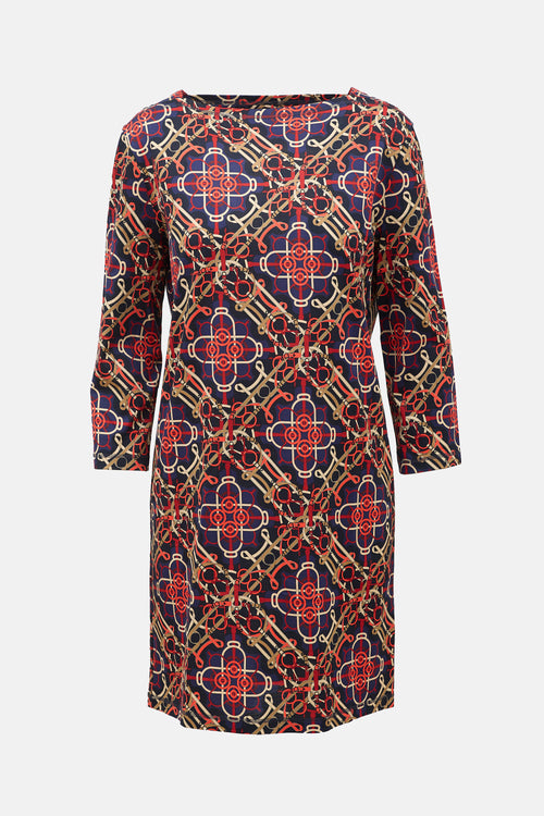 Hermès Jersey Eperon D'Or Dress