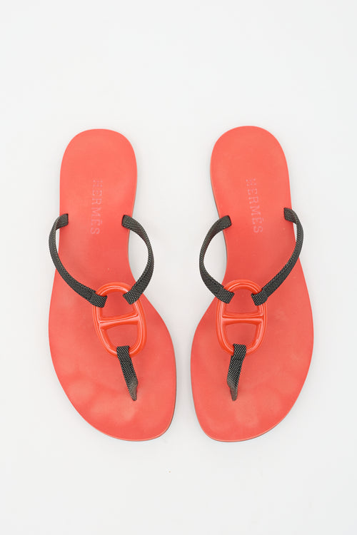 Hermès Kala Nera Sandal