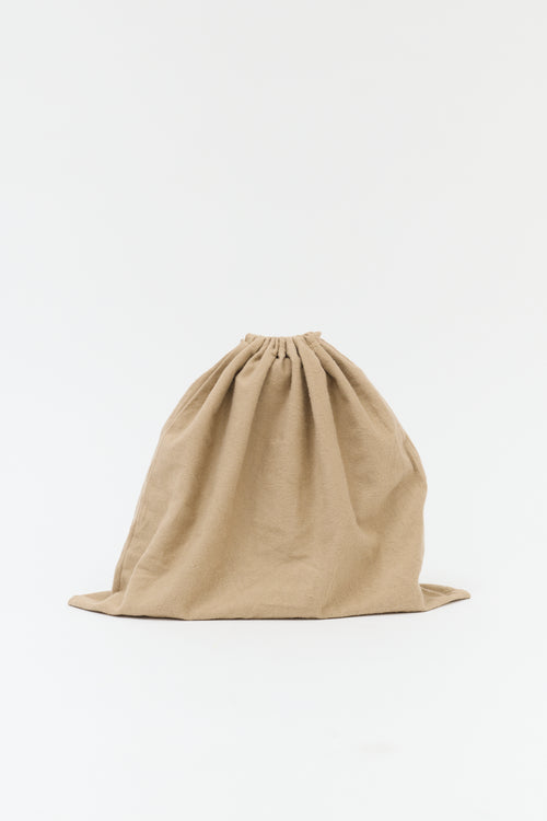 Hermès 1991 Brown Courchevel Kelly Retourne 32 Bag