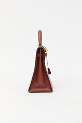 Hermès Vintage Sienne Verso Box Sellier 32 Bag