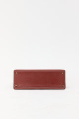 Hermès Vintage Sienne Verso Box Sellier 32 Bag