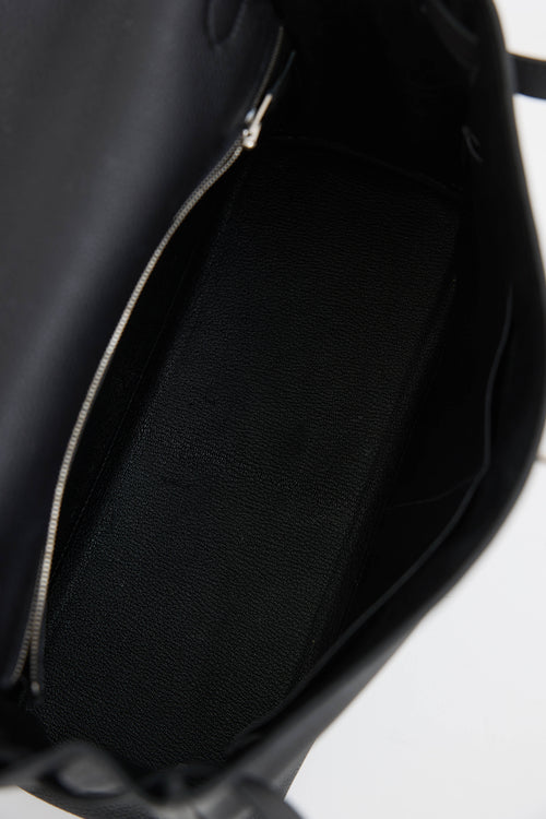 Hermès 2021 Noir Togo Retourne Kelly 32 Bag