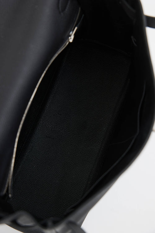 Hermès 2021 Noir Togo Retourne Kelly 32 Bag