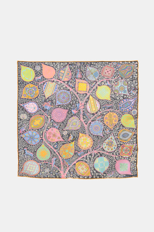 Hermès 2012 Silk L'Arbre de Vie 45 Scarf