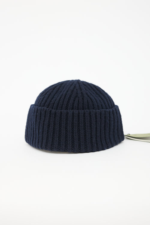 Gucci Logo Ribbed Beanie