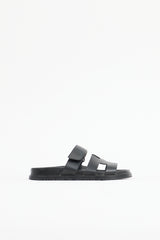 Hermès Leather Chypre Sandal