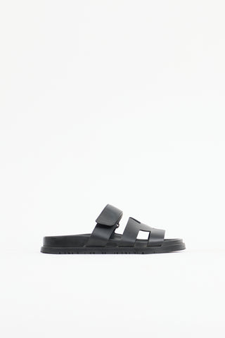 Hermès Leather Chypre Sandal