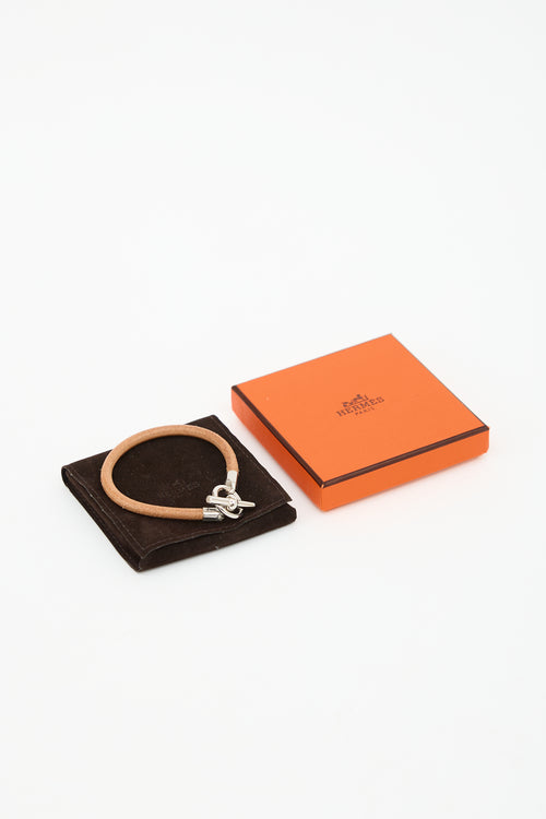 Hermès Leather Glenan Bracelet