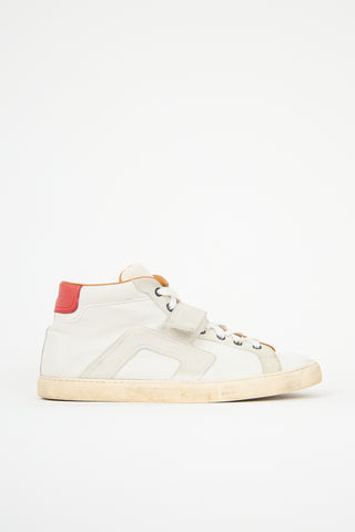 Hermès Leather High Top Sneaker