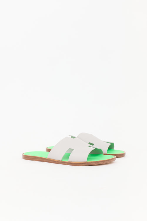 Hermès Leather Izmir H Slide