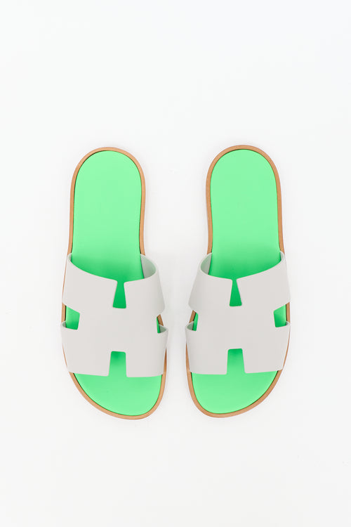 Hermès Leather Izmir H Slide