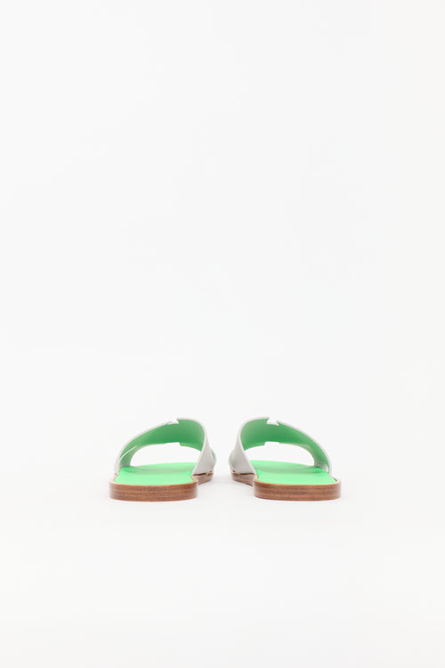 Hermès Leather Izmir H Slide