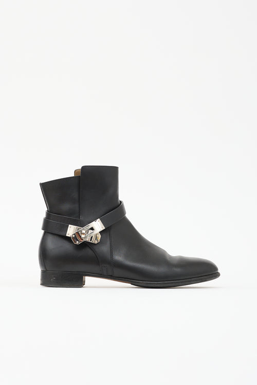 Hermès Leather Neo Ankle Boot