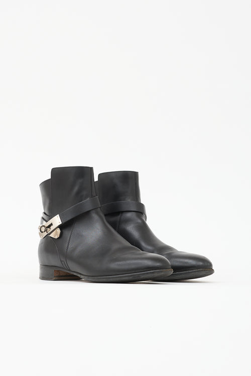 Hermès Leather Neo Ankle Boot