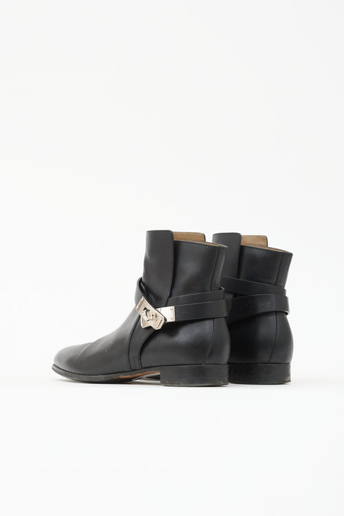 Hermès Leather Neo Ankle Boot