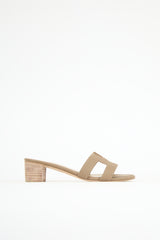 Hermès Leather Oasis Sandal
