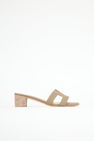 Hermès Leather Oasis Sandal