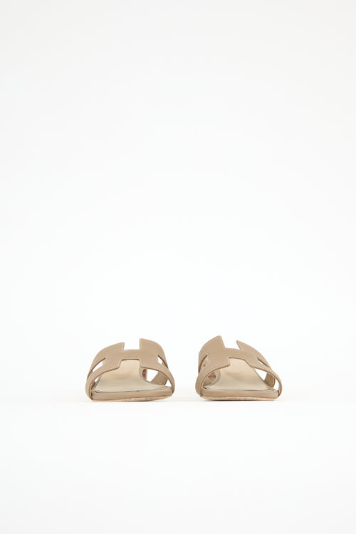 Hermès Leather Oasis Sandal