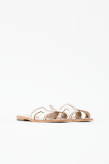 Hermès Leather Oran Slide