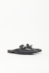 Hermès Leather Oz Mule