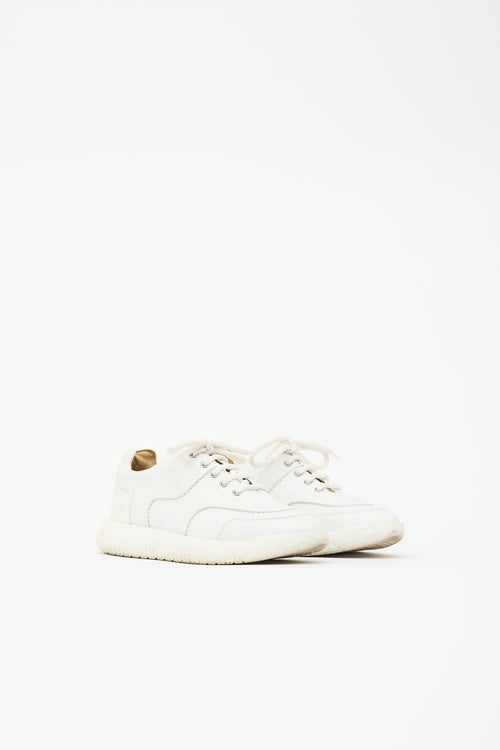 Hermès Leather H Sneaker