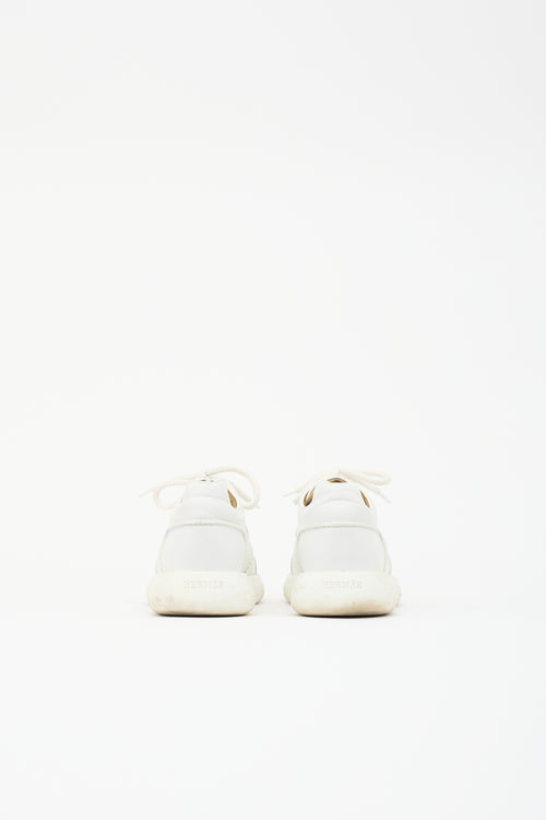 Hermès Leather H Sneaker