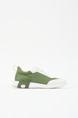 Hermès Leather Ripstop Bouncing Sneaker