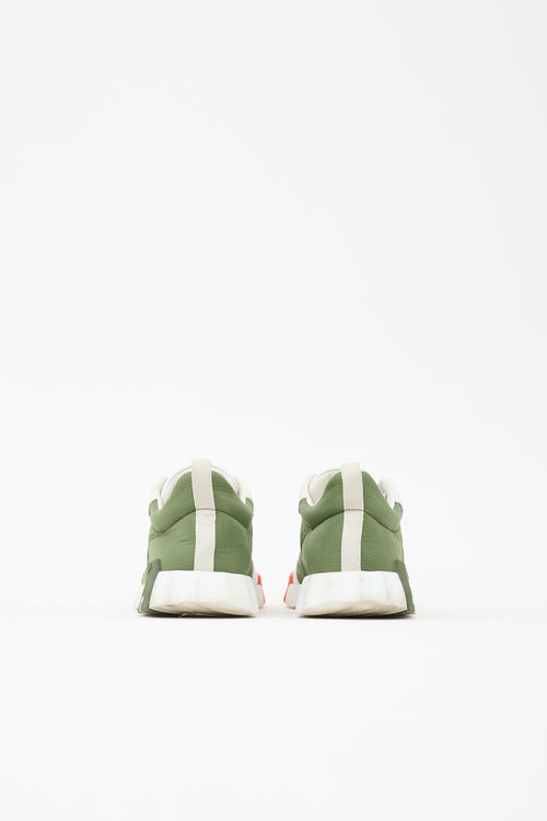 Hermès Leather Ripstop Bouncing Sneaker