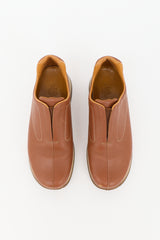 Hermès Leather Slip On Sneaker