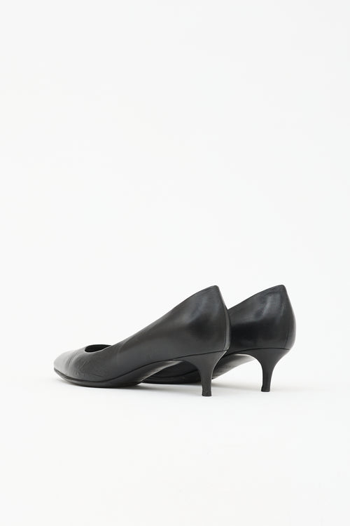 Hermès Leather Vicky 40 Pump