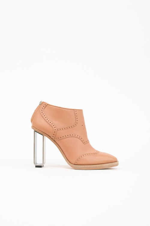 Hermès Leather Ankle Boot