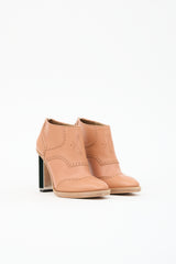 Hermès Leather Ankle Boot
