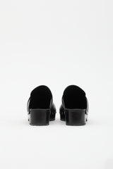Hermès Leather Calya Clog Mule