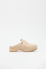 Hermès Leather Calya Clog Mule