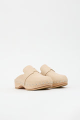 Hermès Leather Calya Clog Mule