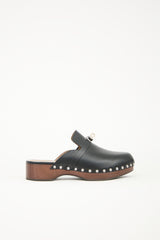 Hermès Leather Carlotta Mule