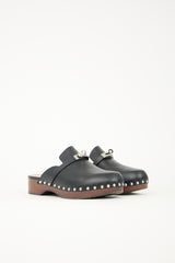Hermès Leather Carlotta Mule