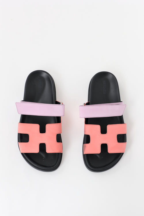 Hermès Leather Chypre Sandal