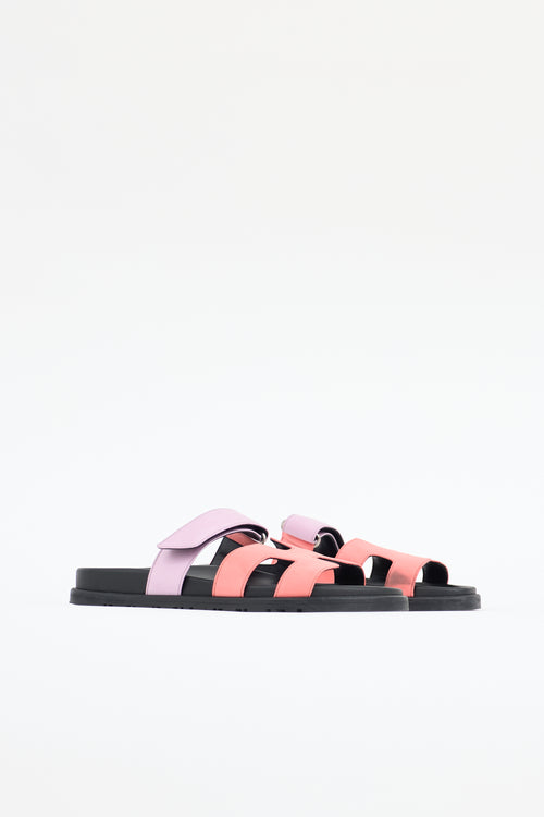 Hermès Leather Chypre Sandal
